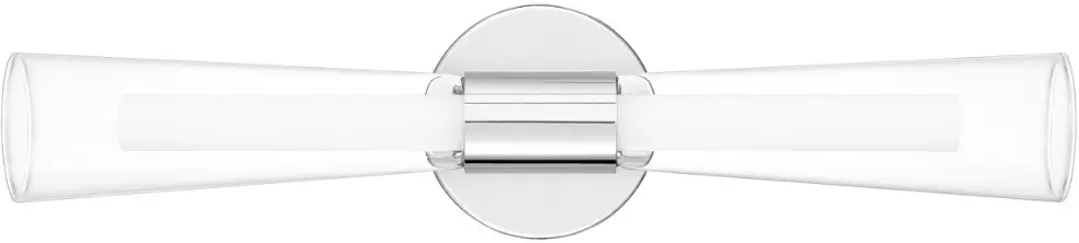 QUOIZEl PCAMA8522C LED 5 Inch Polished Chrome Bath Light