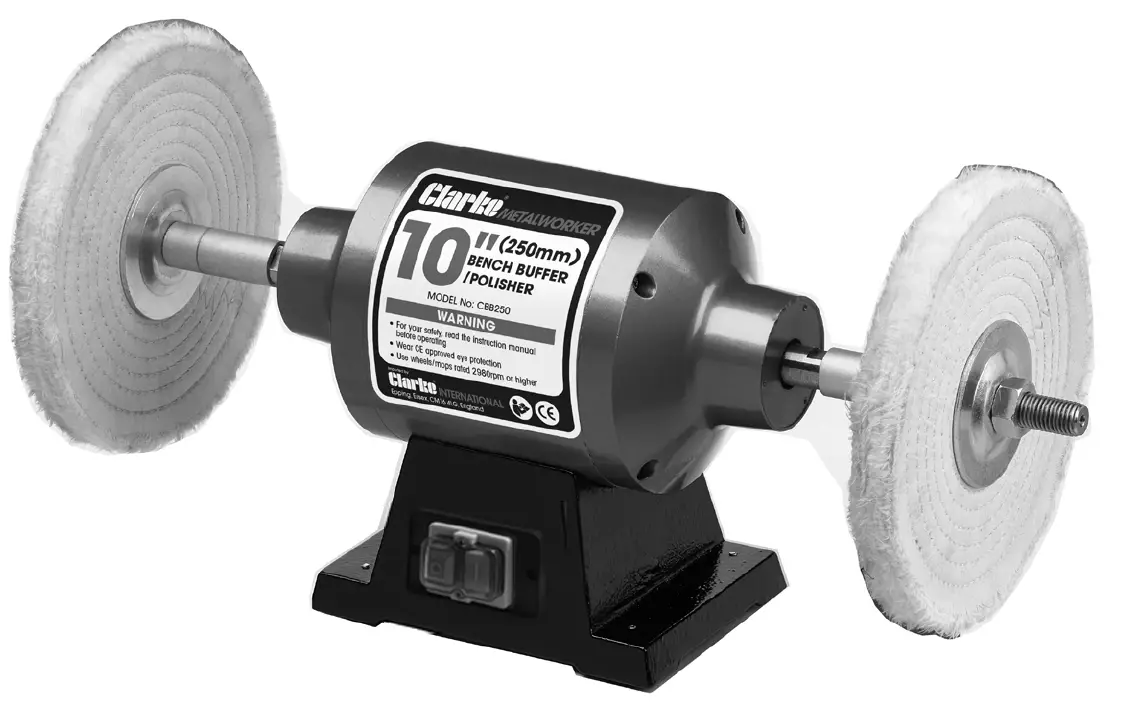 Clarke CBB250 250MM Buffer-Polisher