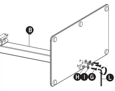 THOR 28012T Universal Swivel Tabletop TV Stand - compatibility 2
