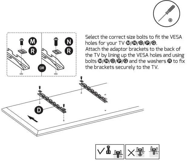 THOR 28012T Universal Swivel Tabletop TV Stand - compatibility 4