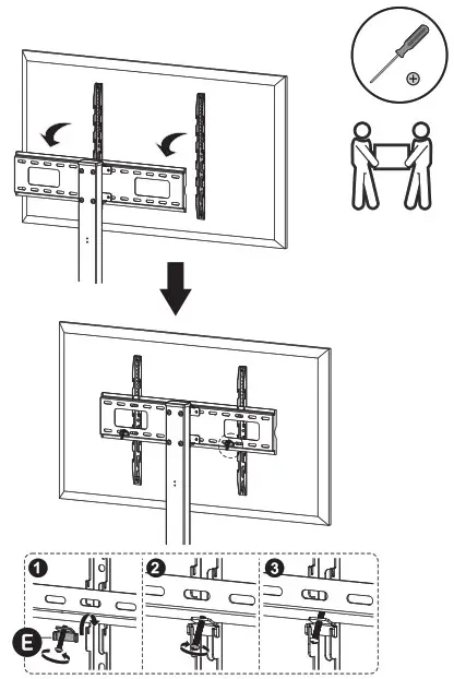 THOR 28012T Universal Swivel Tabletop TV Stand - compatibility 6