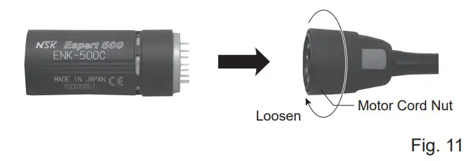 NAKANISHI Espert 500 Electric Micromotor - Figure 12