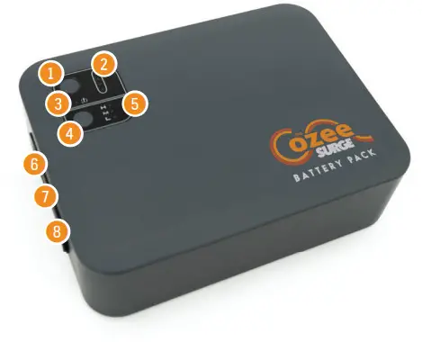 COZEE Battery Power Heating Blanket - fig1