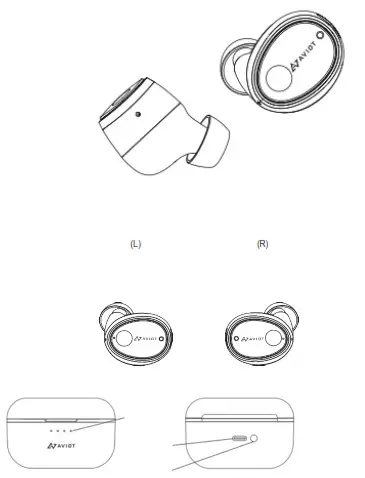 AVIOT TE-BD11TR True Wireless Earphone - 1