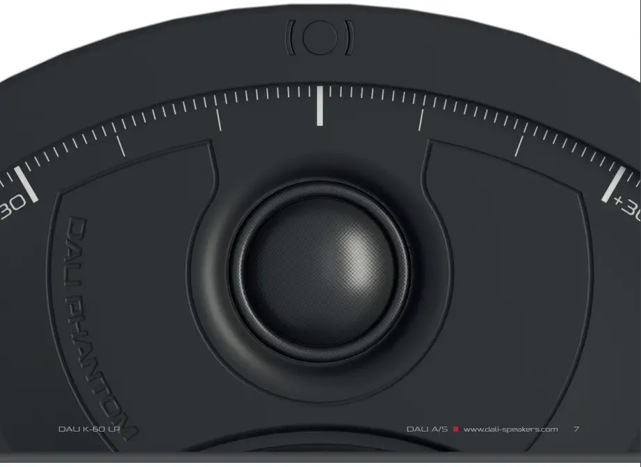 DALI K-60 LP In-Ceiling Speaker with Angled Tweeter fig 14