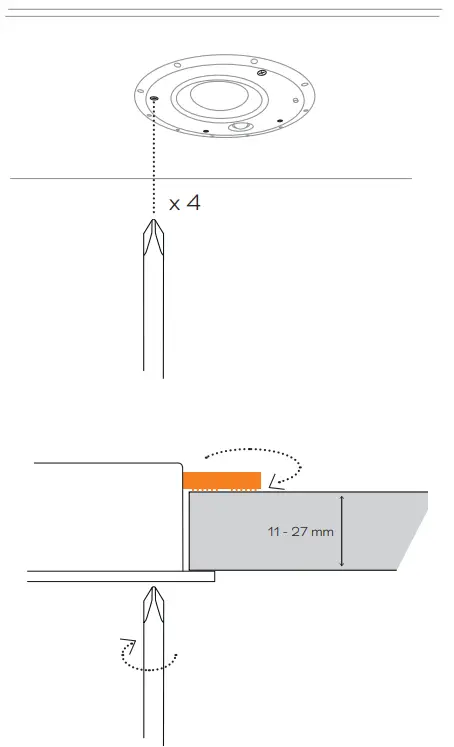 DALI K-60 LP In-Ceiling Speaker with Angled Tweeter fig 18