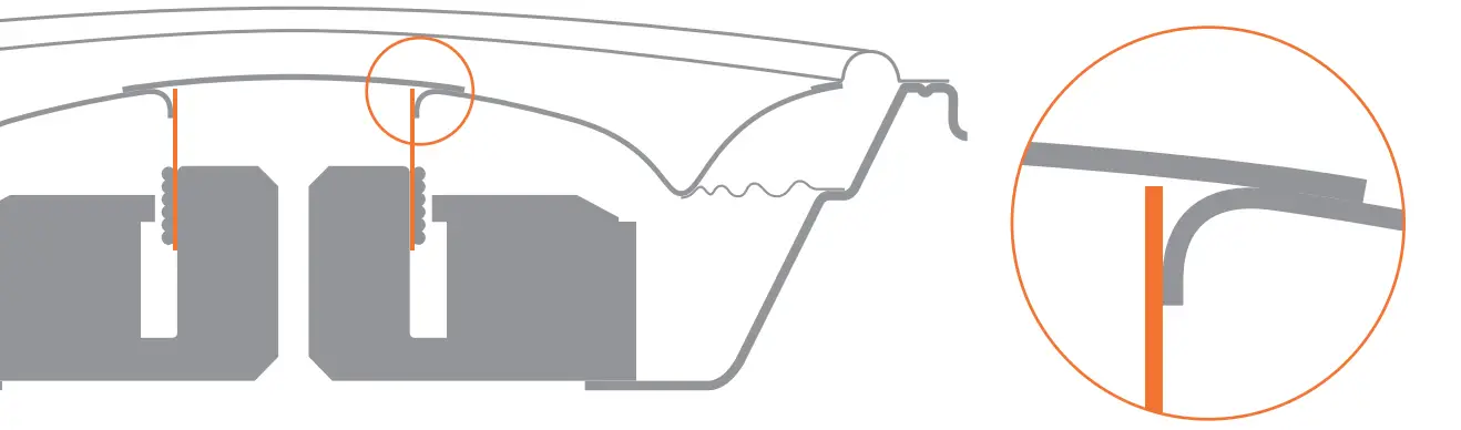 DALI K-60 LP In-Ceiling Speaker with Angled Tweeter fig 8