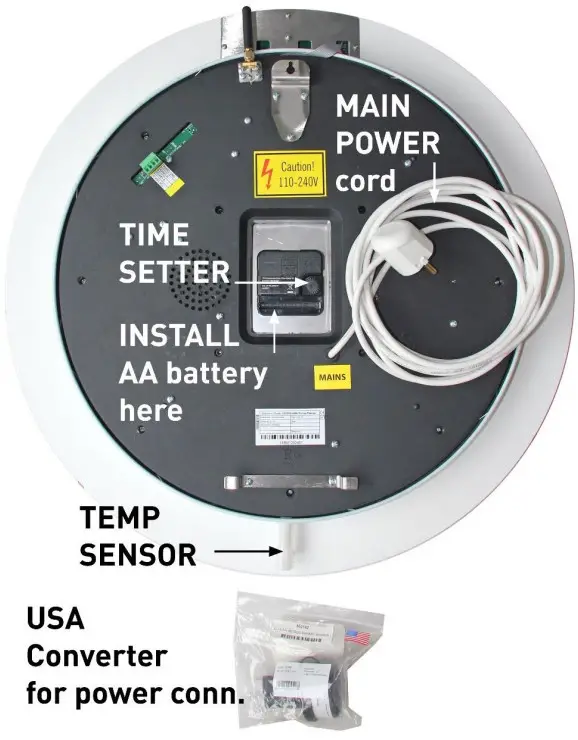 PROCONTROL ELECTRONICS CC50 NR Tone KC Church Clock - FIGURE 1