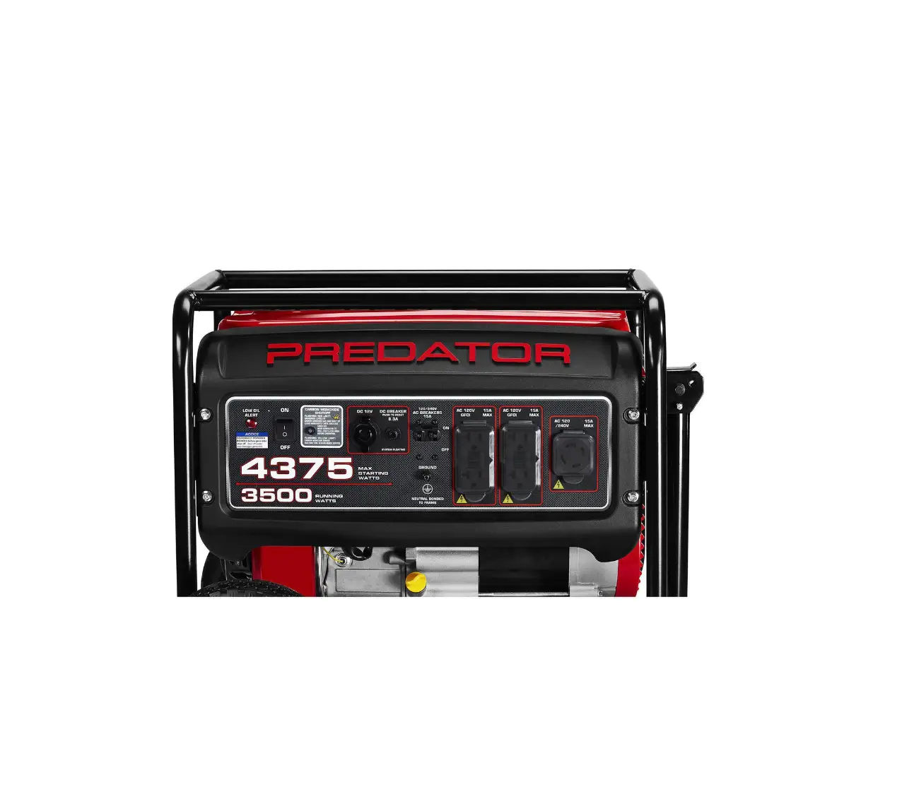 Predator 59132 4375 Watt Gas Powered Portable Generator User Guide