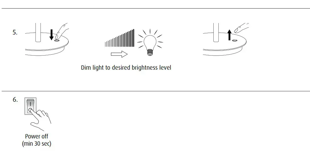 louis poulsen Keglen 175 Table Pin - Additional User Settings 4