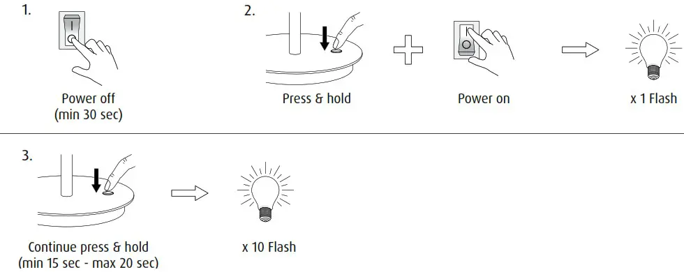 louis poulsen Keglen 175 Table Pin - Additional User Settings 7