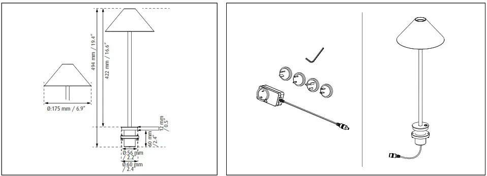 louis poulsen Keglen 175 Table Pin - Product Overview 2