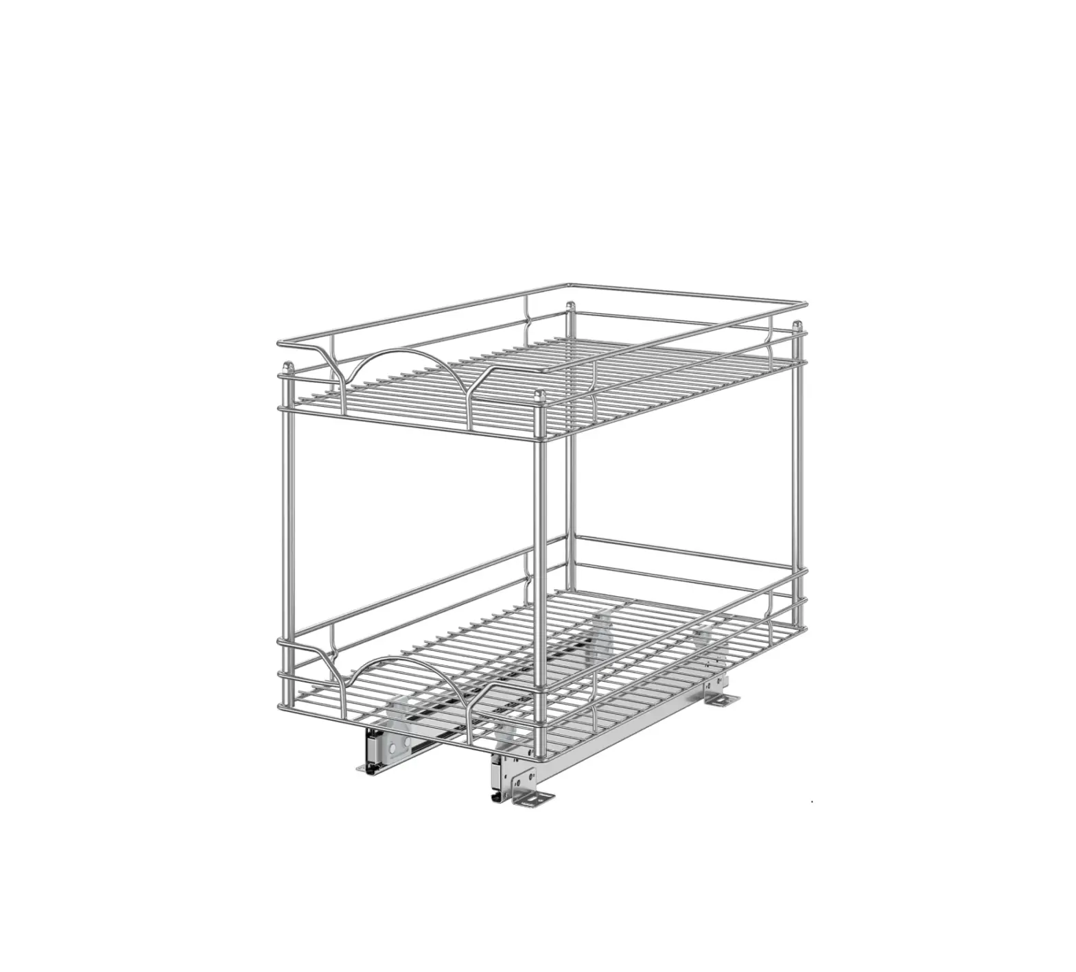 Homlux Lw-421112-h Silver 11-in W X 16.4-in H 2-tier Cabinet Mount Metal Installation Guide