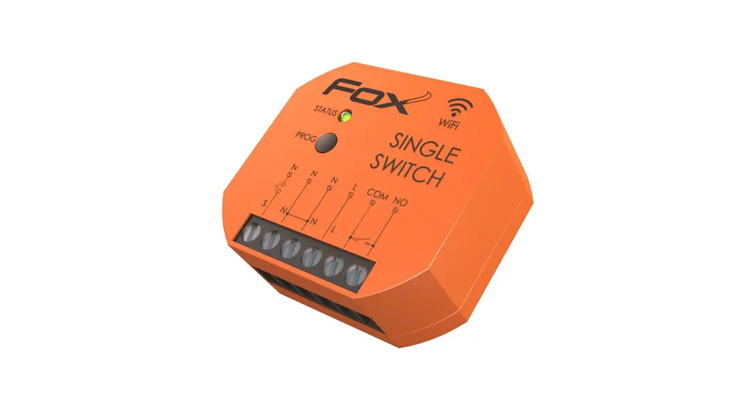 Fox Wi-r1s1p-p Single Switch 1-channel Relay Module User Manual