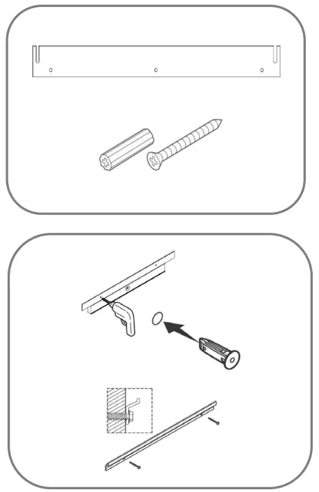 WELLFOR EX2BMF LED Bathroom Mirror 24-in W x 36-in H LED Lighted Silver - Fig 2
