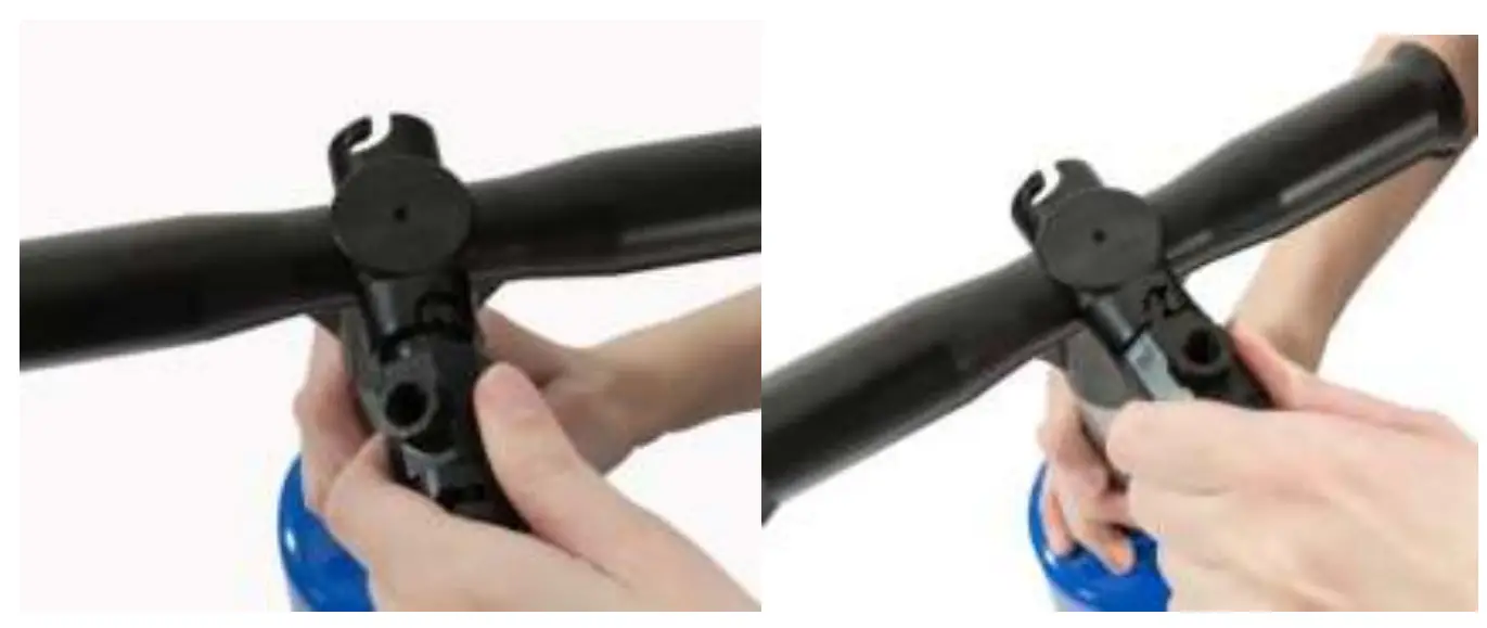 Mounting the air pump