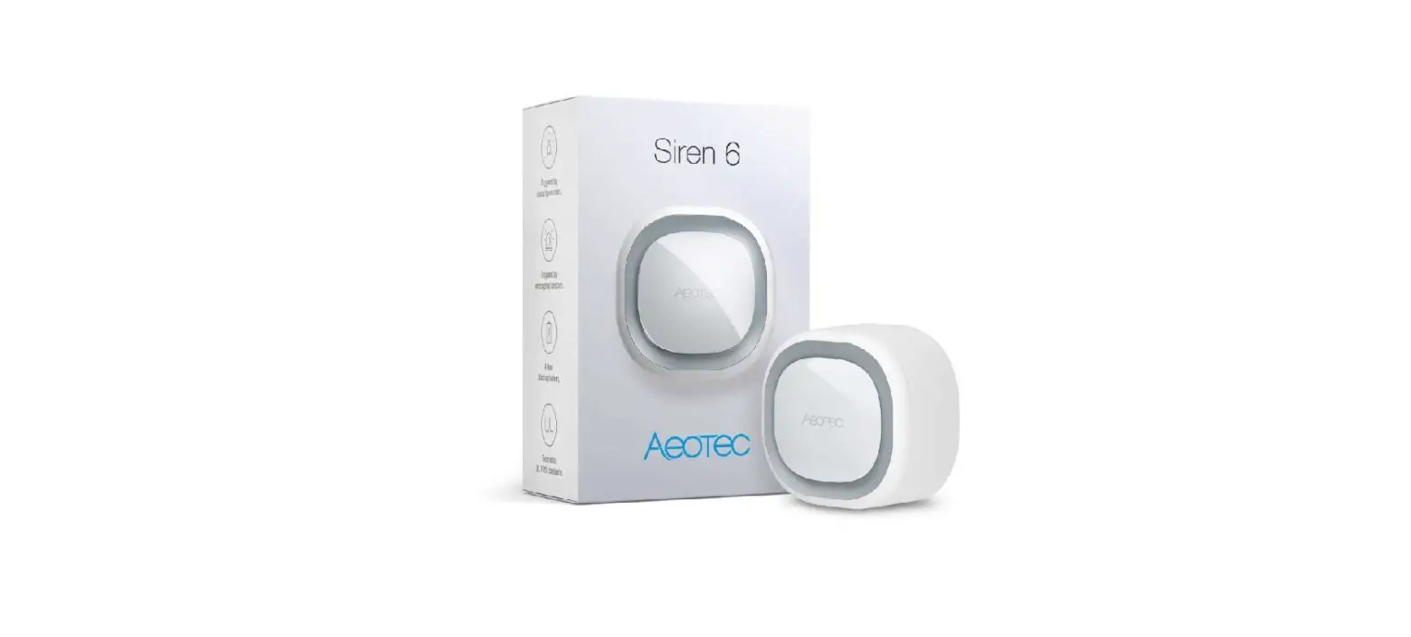 Aeotec Indoor Siren 6 Zw164-a Manual