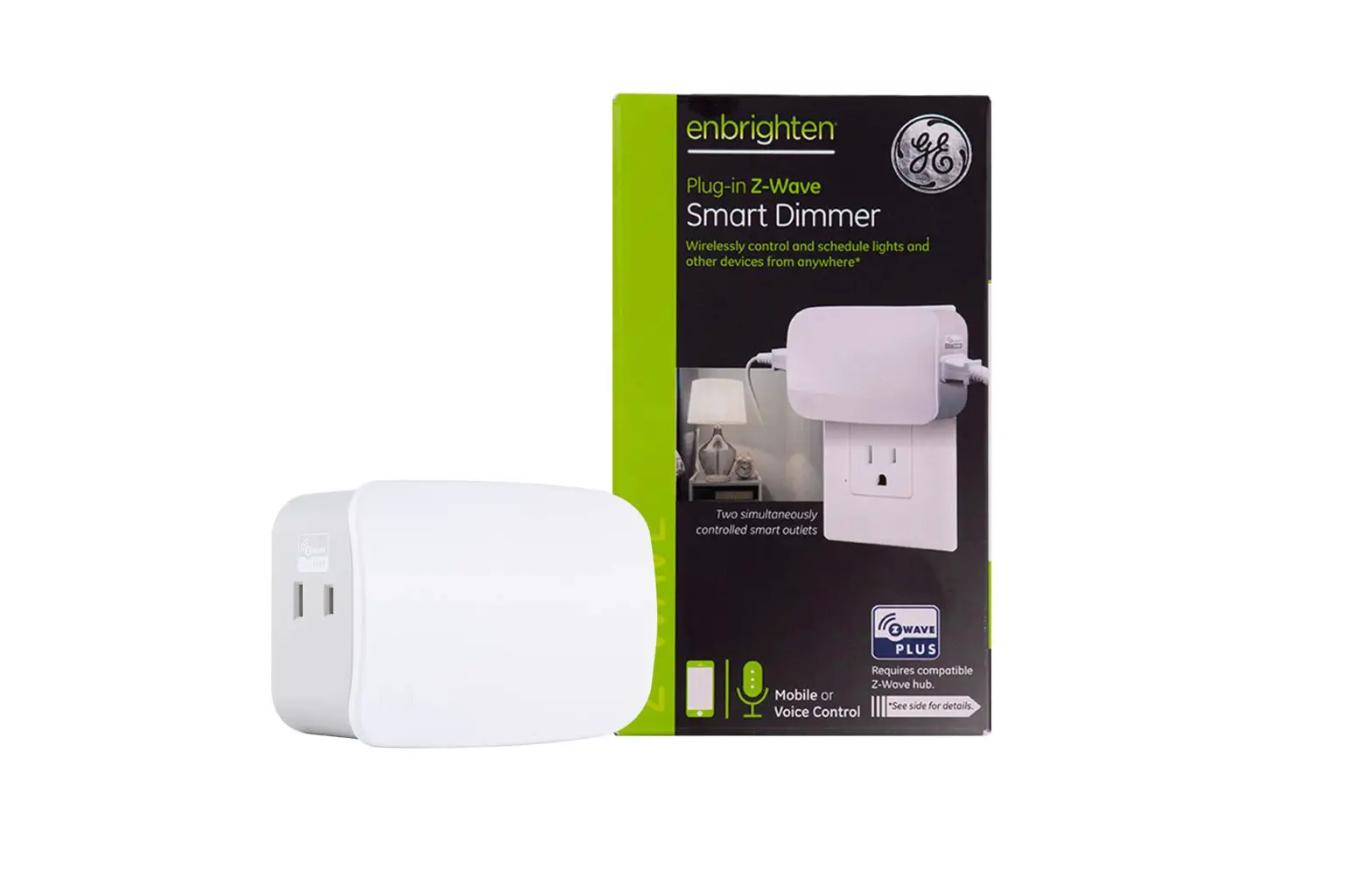 Enbrighten Plug-in Smart Dimmer (dual Plug With Simultaneous Control) 55251/ Zw3107 Manual