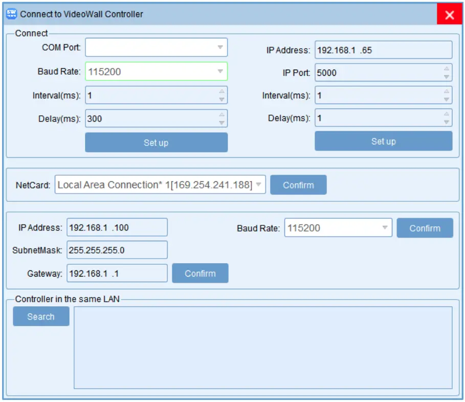 SEADA SWMicro Video Wall Controller - fig 4
