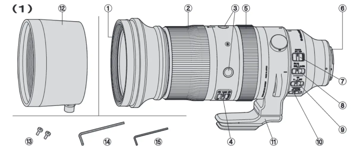 SIGMA 732965 60-600mm F4.5-6.3 DG DN OS Sports - Figure 1