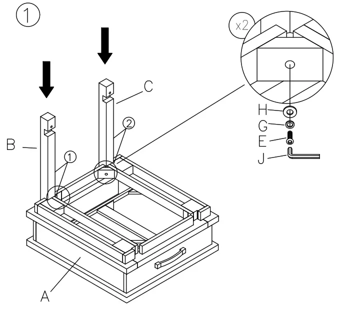 ASHLEY T892-3 Room Stanah End Table - 2