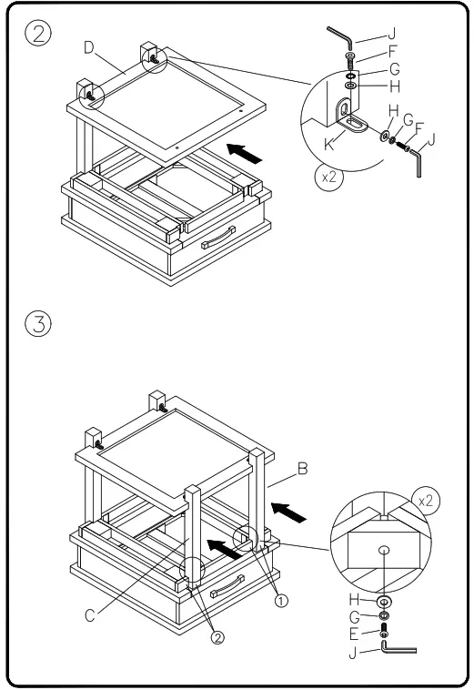 ASHLEY T892-3 Room Stanah End Table - 3