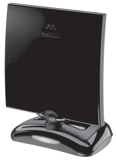 meliconi AT49 R1 USB Indoor Amplified TV Antenna-