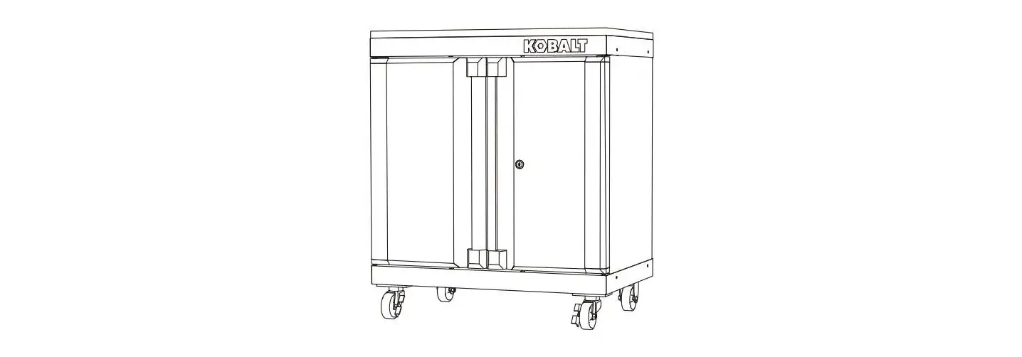 Kobalt 19002 28-in 2-door Base Cabinet Instruction Manual Kobalt 19002 28-in 2-door Base Cabinet Instruction Manual