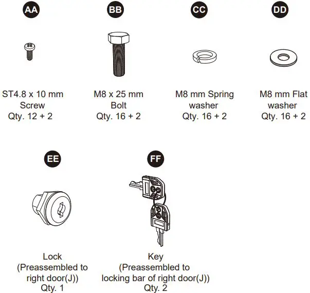 KOBALT 19002 28-In 2-Door Base Cabinet-FIG4
