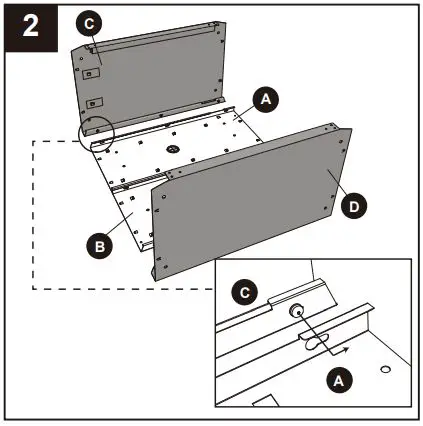 KOBALT 19002 28-In 2-Door Base Cabinet-FIG6