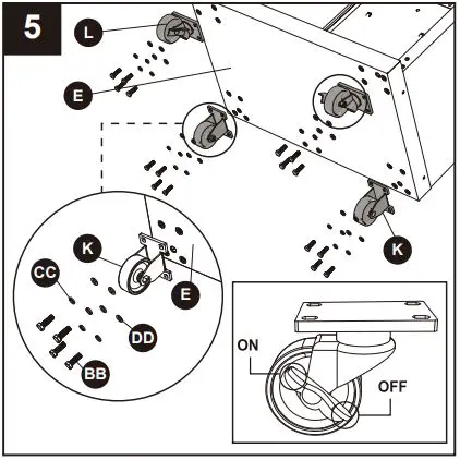 KOBALT 19002 28-In 2-Door Base Cabinet-FIG9