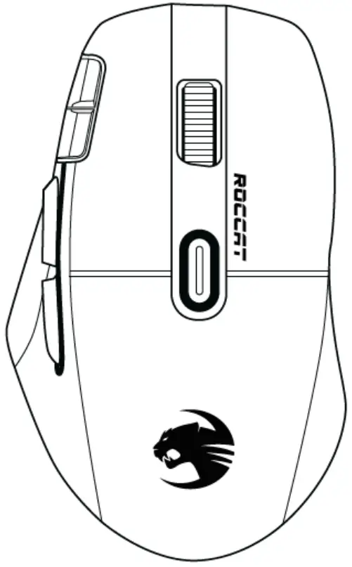 ROCCAT KONE XP AIR Wireless Gaming Mouse
