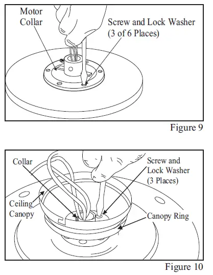 Hampton Bay CF-004 52 in ceiling fan fig-11
