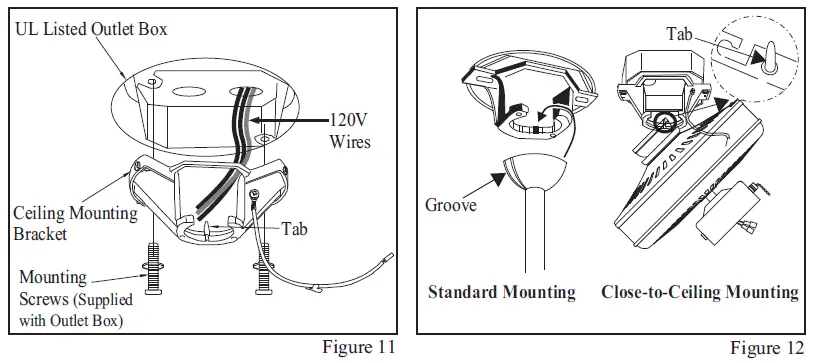 Hampton Bay CF-004 52 in ceiling fan fig-12