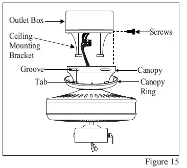 Hampton Bay CF-004 52 in ceiling fan fig-15