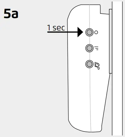 Connecting transmitter(s) to the doorbell
