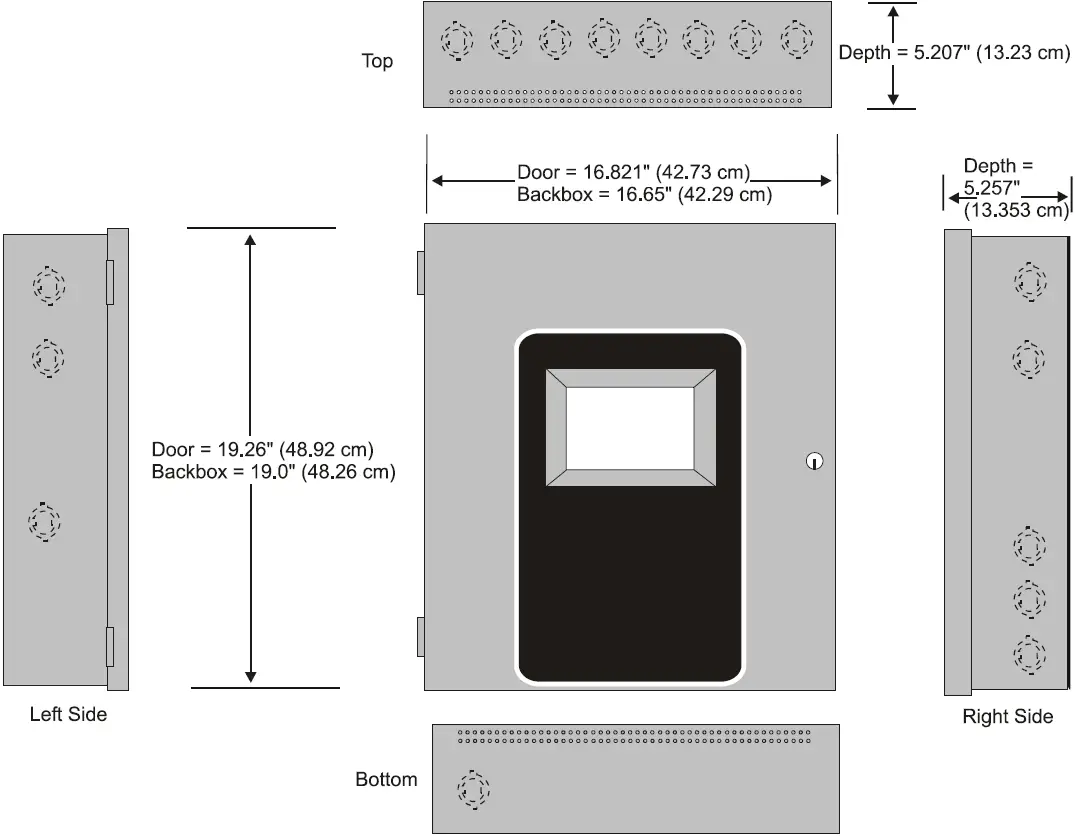 Honeywell SFP-10UD Conventional Fire Alarm Control Panel 01