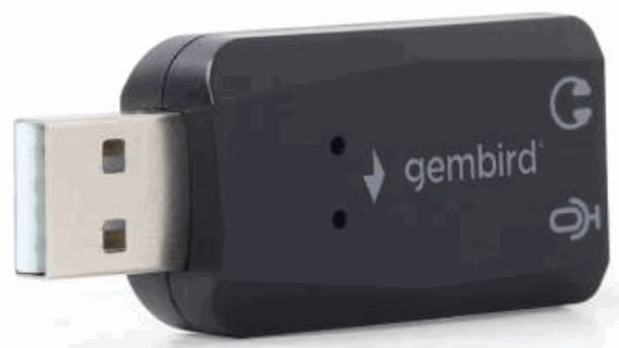 gembird SC-USB2.0-01 USB Sound Card