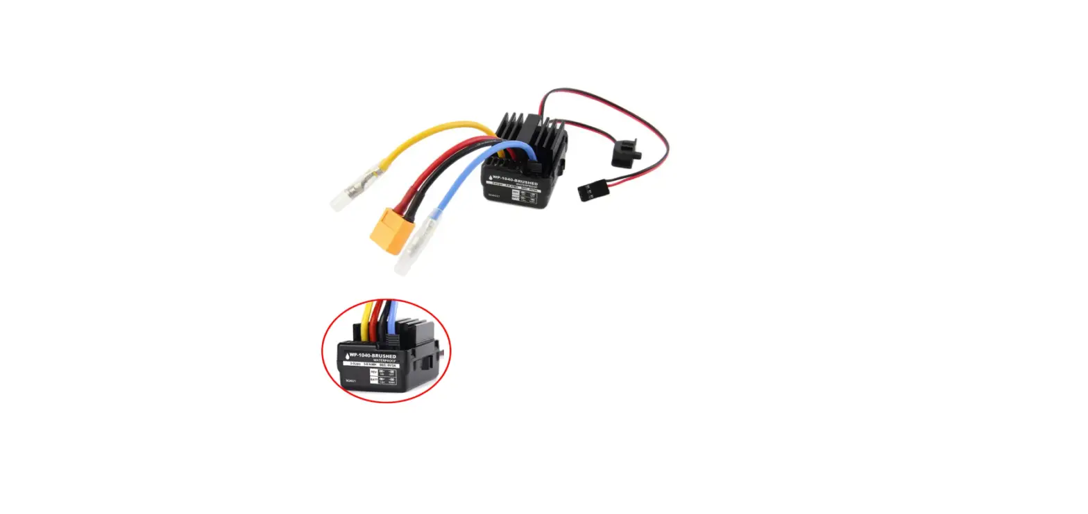 Associated Electrics Wp-1040-brushed Car Brushed Speed Control Load Instruction Manual