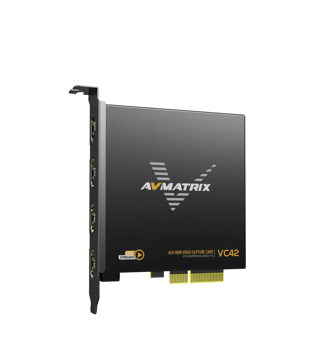 Avmatrix Vc42 4 Channel Hdmi Pcie Capture Card User Manual Avmatrix Vc42 4 Channel Hdmi Pcie Capture Card User Manual