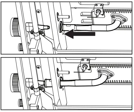 IKEA GRILLSKÄR Outdoor Stainless Steel Kitchen Gas Grill-burner orifice