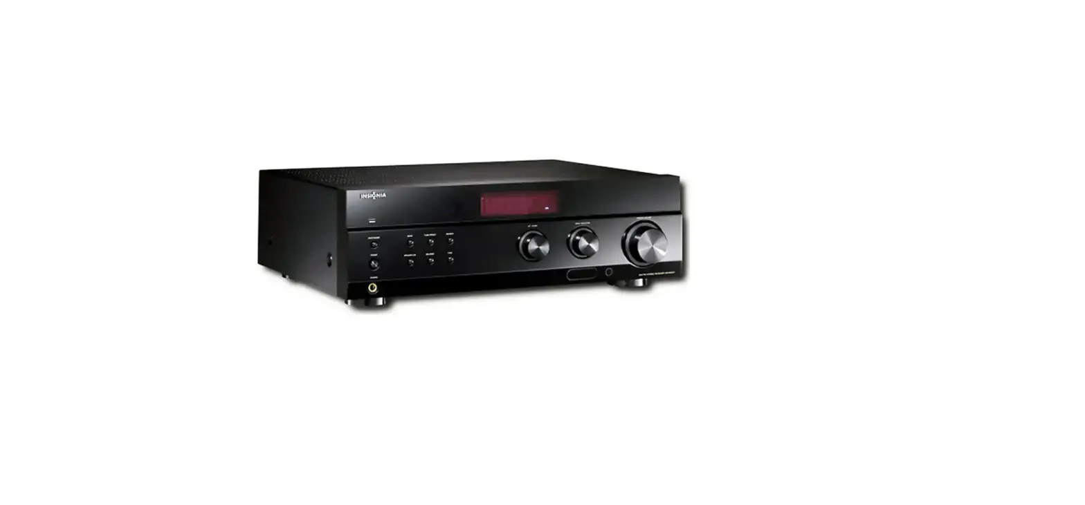 Insignia Ns-r2001 Am/fm Stereo Receiver Quick Setup Guide