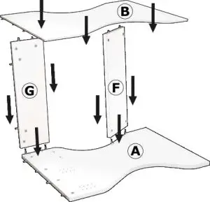 Thomann 506559 FPY Studio Podcast Desk- Installation 5