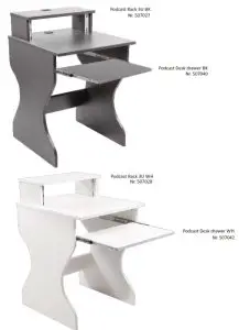 Thomann 506559 FPY Studio Podcast Desk-optional accessories