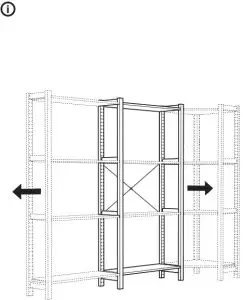 IKEA IVAR Side Unit-5 -I