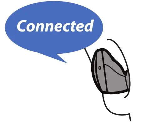 TB200 Buttonless True Wireless Stereo Earbuds with Charging Case - connected