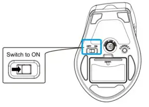 Turn the Power Switch ON