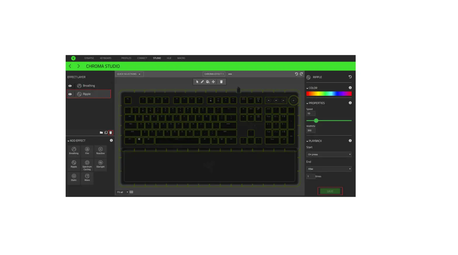 How To Remove A Chroma Effect On Razer Synapse 3 How To Remove A Chroma Effect On Razer Synapse 3
