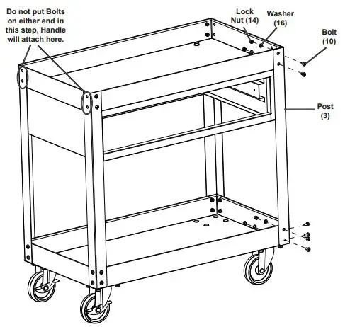 U S GENERAL 30 Service Cart fig3