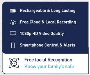 Swann SWIFI CAMW Wire Free Security Camera - DISPLA